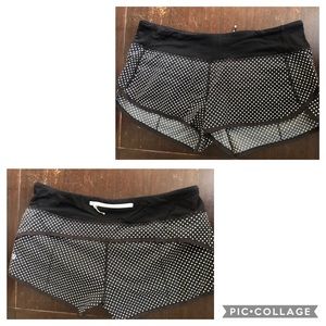 Lululemon Speed Shorts-2.5” inseam.